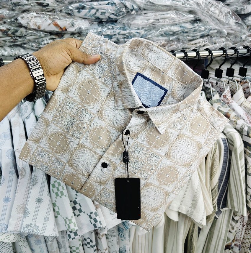 China Magnet Stretched Full Sleeve Shirt China Magnet Stretched Full Sleeve Shirt