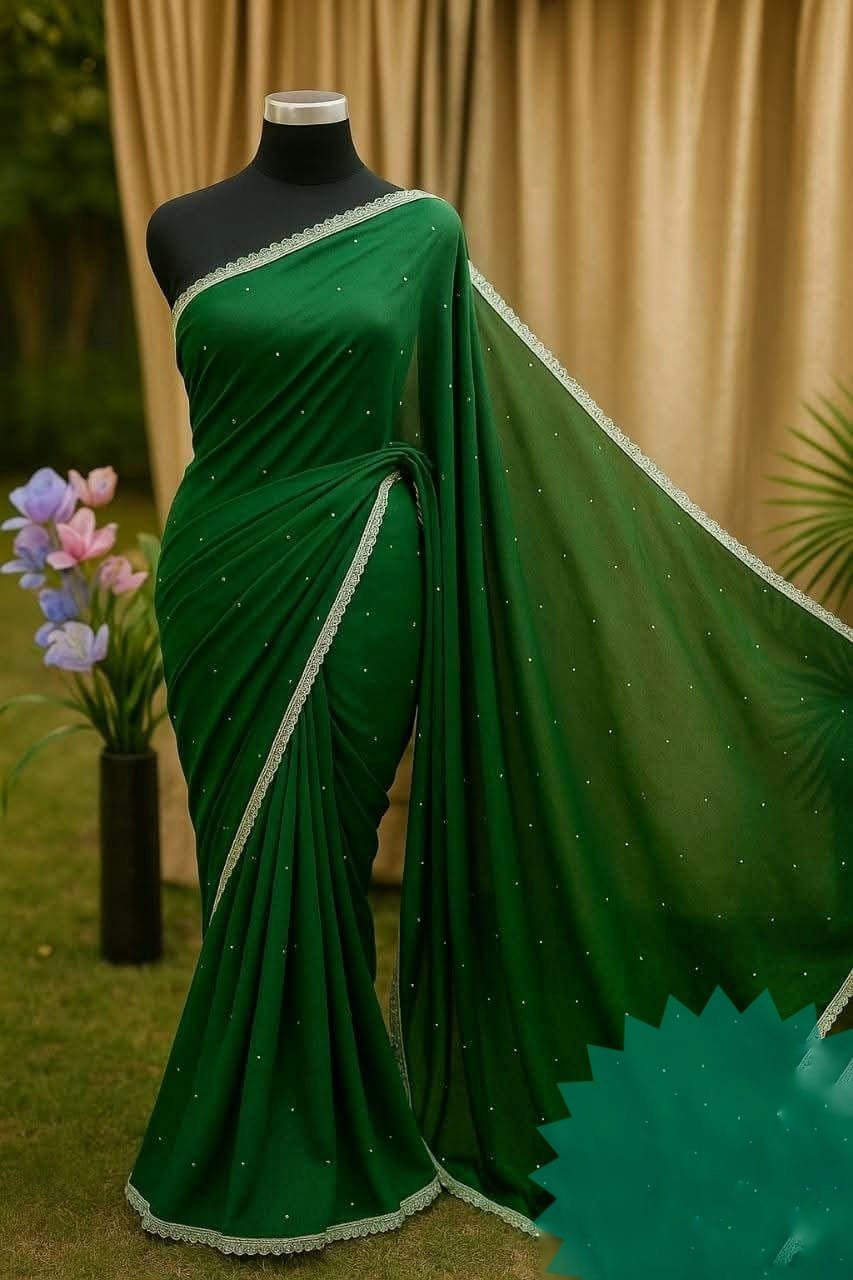 soft Georgette saree soft Georgette saree