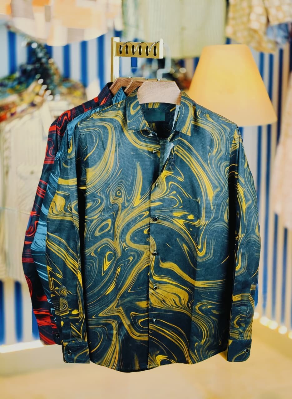 Digital Dubi Cotton Full sleeve Shirt Digital Dubi Cotton Full sleeve Shirt