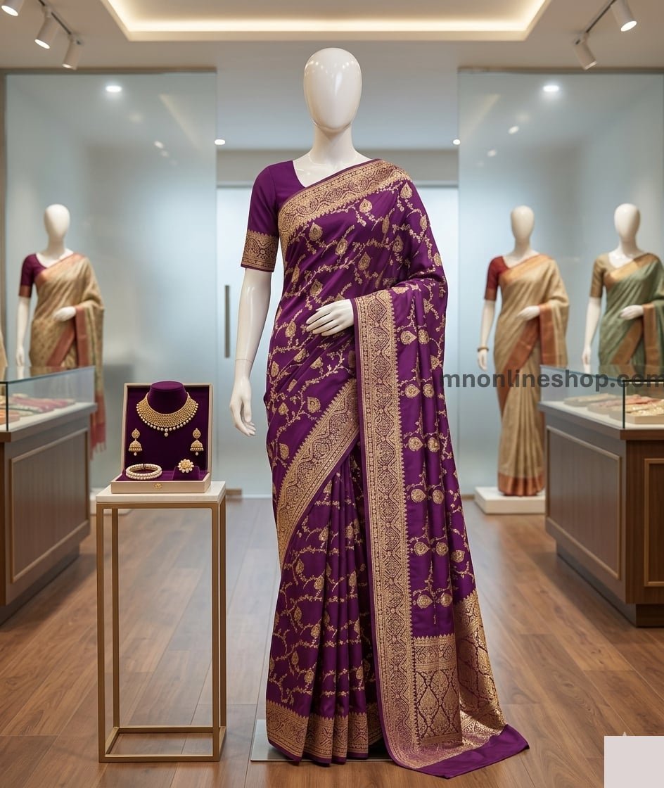 japani silk skin print sharee with blouse piece japani silk skin print sharee with blouse piece