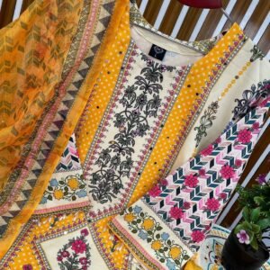 Home digital print three piece